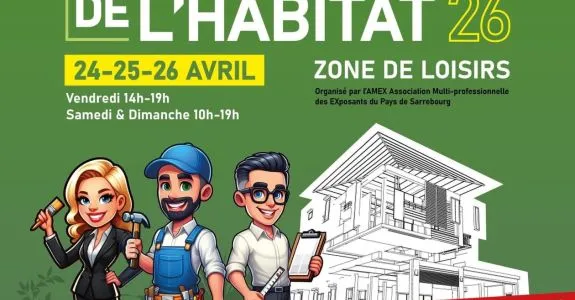 RENDEZ-VOUS AU SALON DE L'HABITAT à SARREBOURG !