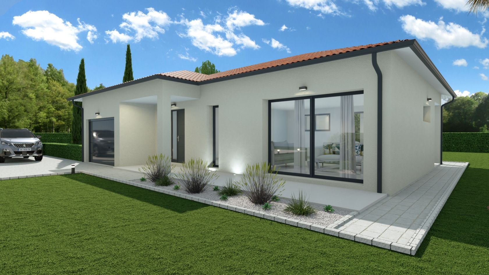 Maison 87.1 m² avec terrain à BELIGNEUX (01) 2