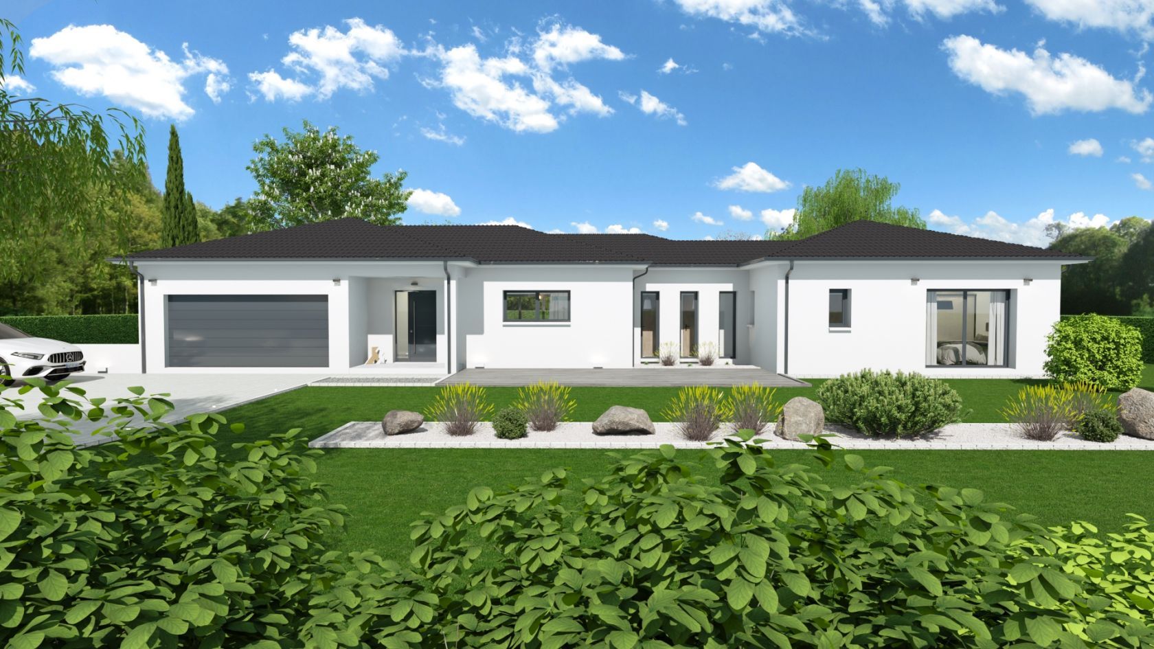 Maison 159.84 m² avec terrain à SAINT-NIZIER-LE-DESERT (01) 2