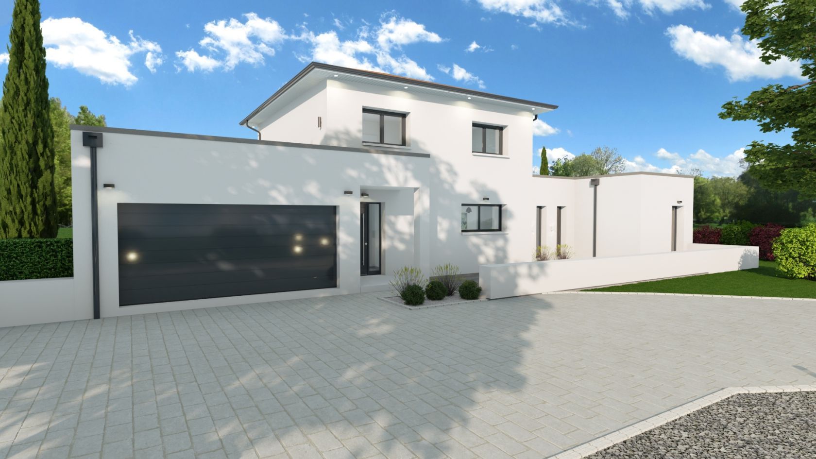 Maison 159.84 m² avec terrain à SAINT-NIZIER-LE-DESERT (01) 2