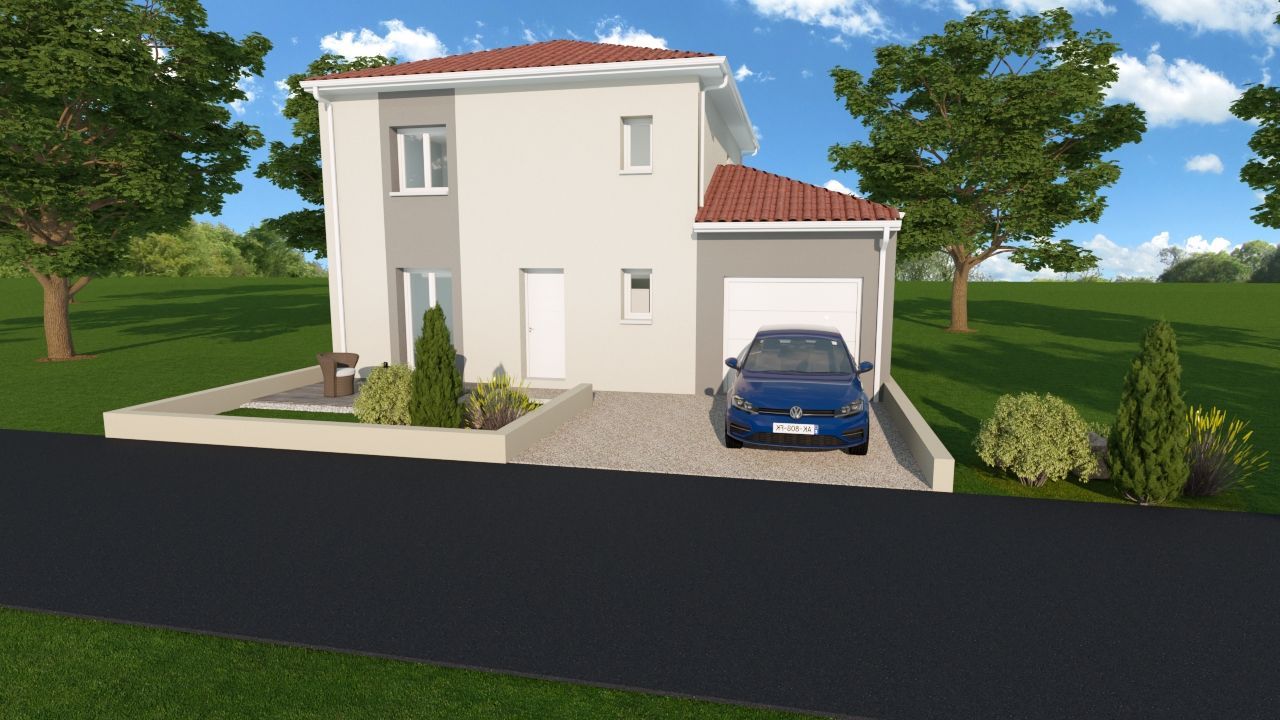 Maison  104 m² avec terrain à SAINT-AGNIN-SUR-BION (38) 1