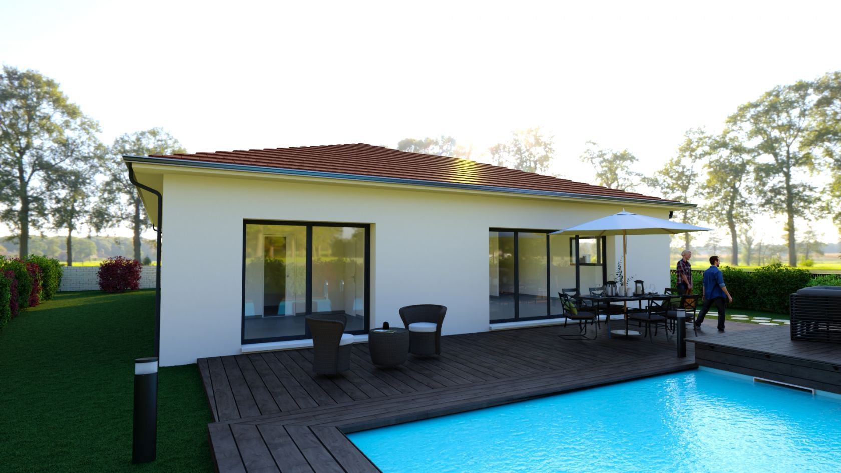 Maison m² avec terrain à MASSIEUX (01) 2