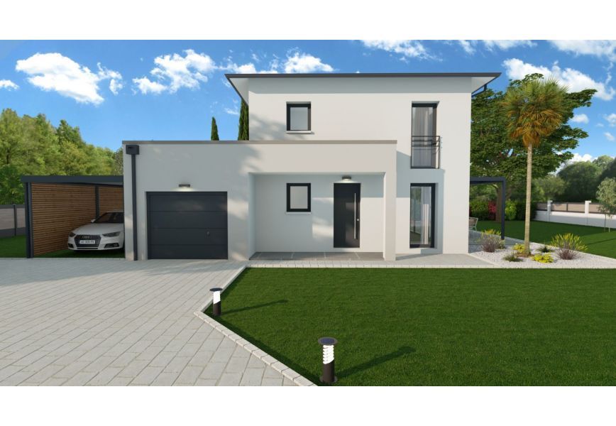 Maison 90 m² avec terrain 393 m² à PONT-DE-CHERUY (38) 1