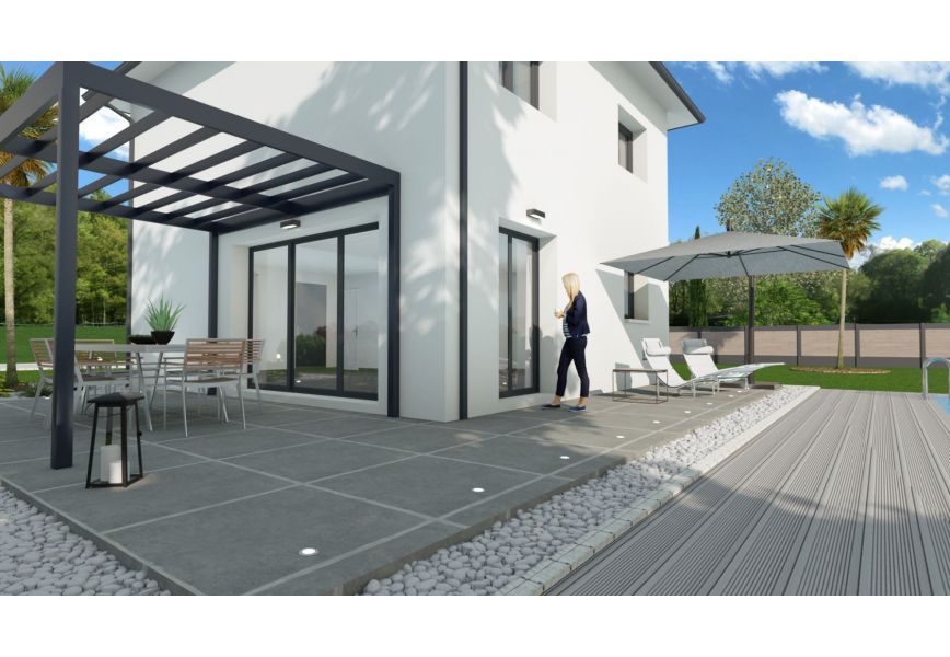 Maison 90 m² avec terrain 393 m² à PONT-DE-CHERUY (38) 2