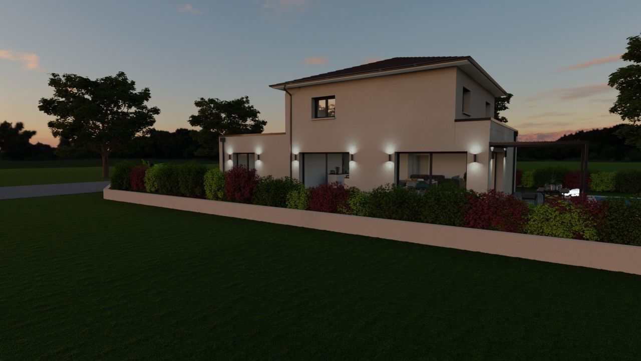 Maison 156 m² avec terrain à SAINT-LAURENT-DE-MURE (69) 2