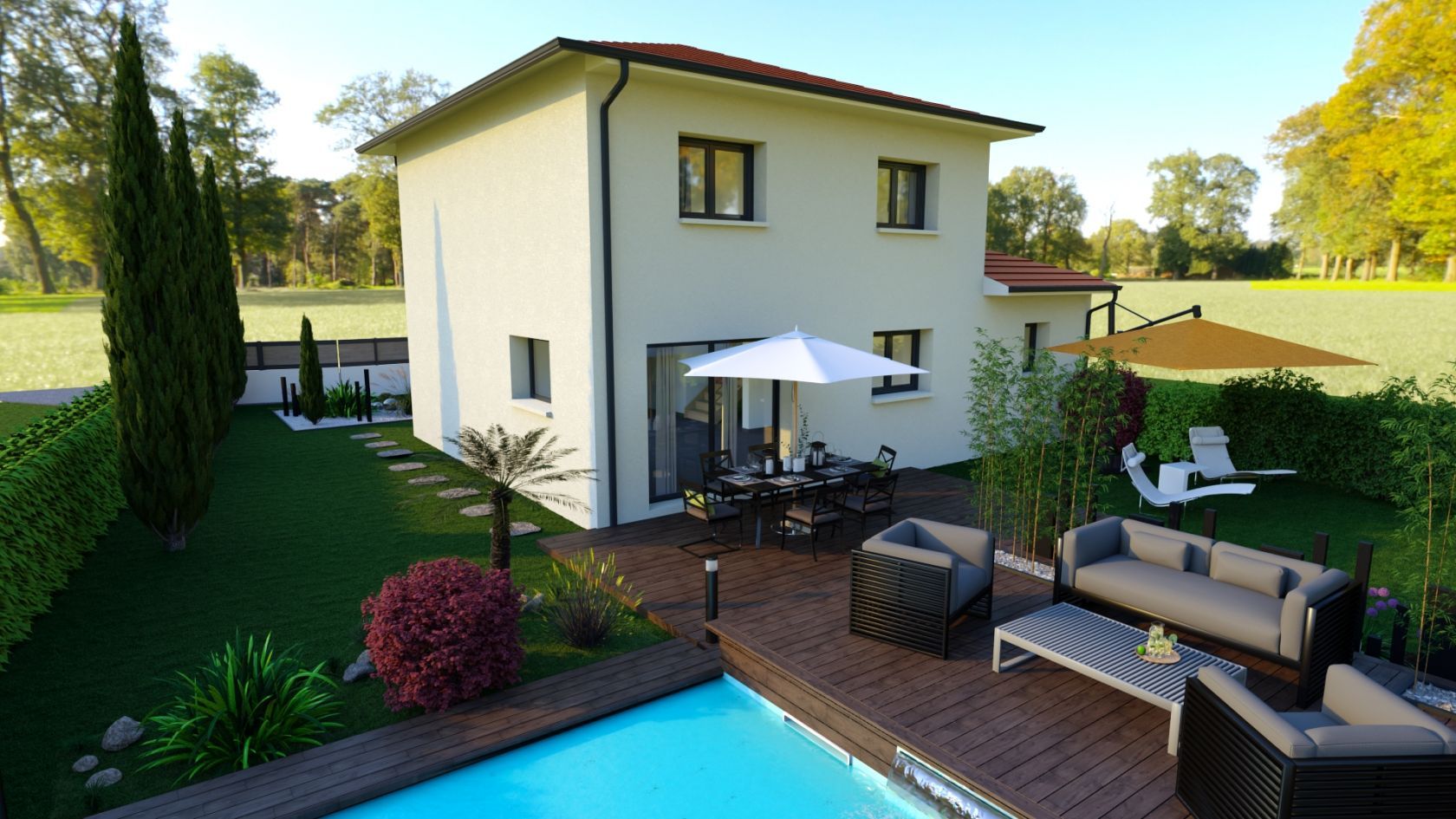 Maison m² avec terrain à ARTAS (38) 2