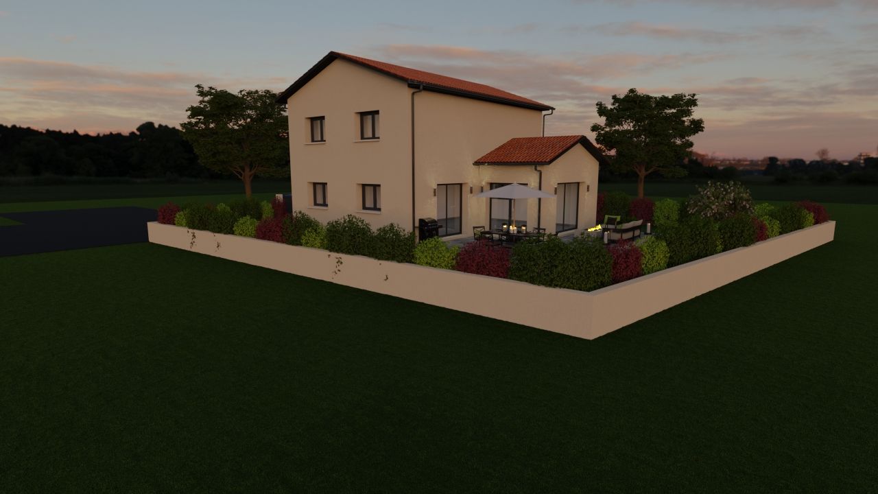 Maison 136 m² avec terrain à NEUVILLE-SUR-SAONE (69) 2