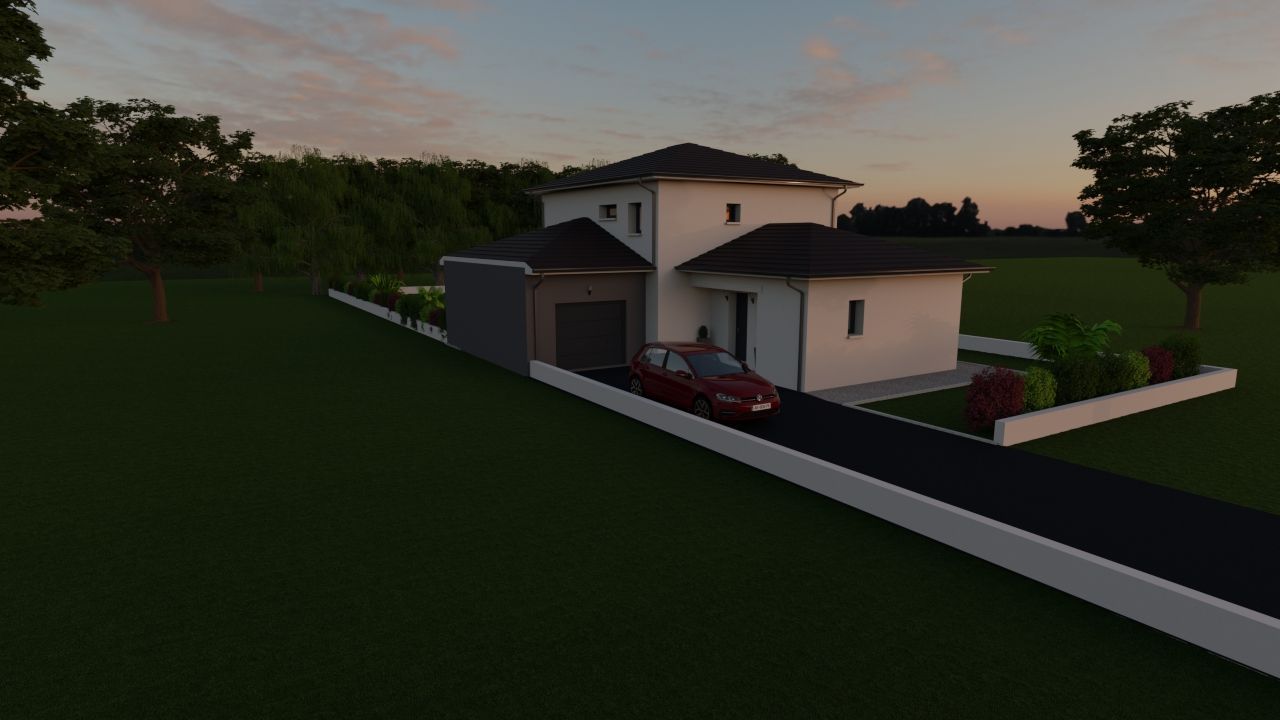 Maison 117 m² avec terrain à BEYNOST (01) 2