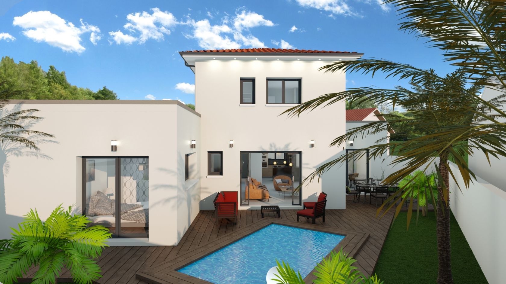 Maison 111 m² avec terrain à GENAS (69) 1