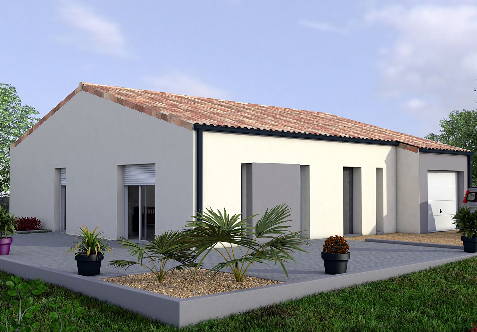 Photo de la maison de 81 m² à CHAPELLE-VIVIERS