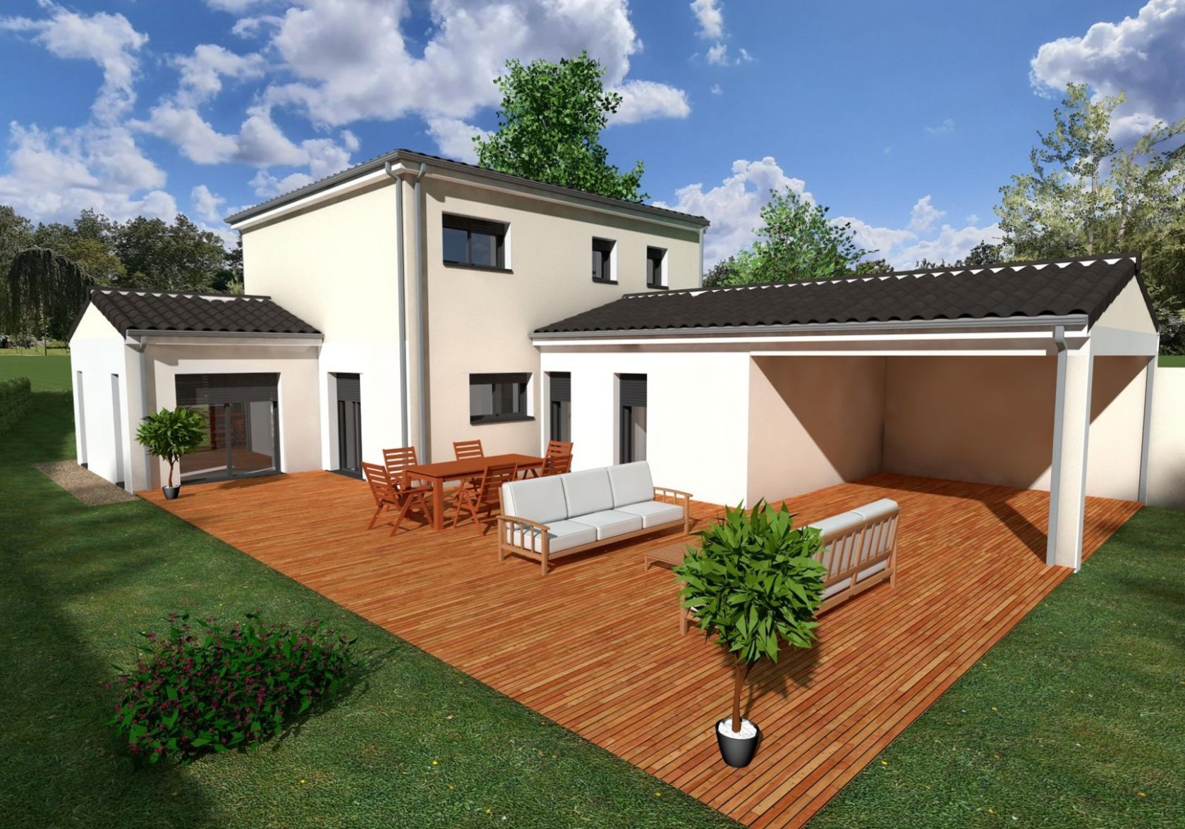 Photo de la maison de 130 m² à LES HERBIERS
