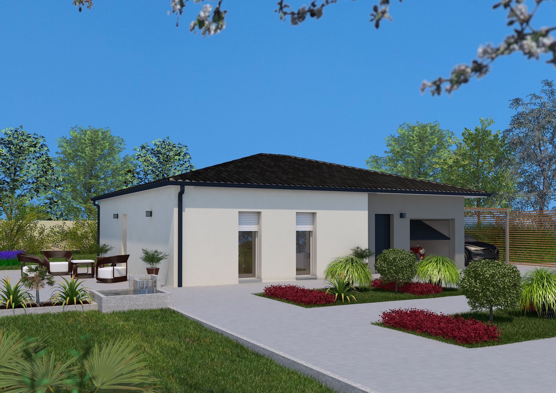 Photo de la maison de 91 m² à SCORBE-CLAIRVAUX