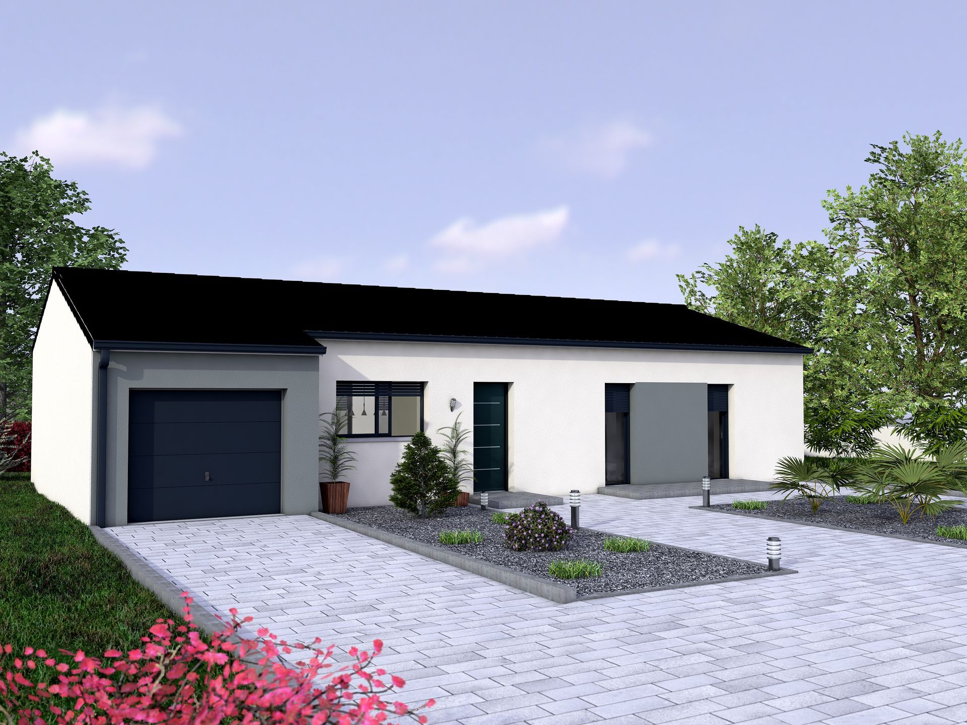 Photo de la maison de 80 m² à ROCHES-PREMARIE-ANDILLE