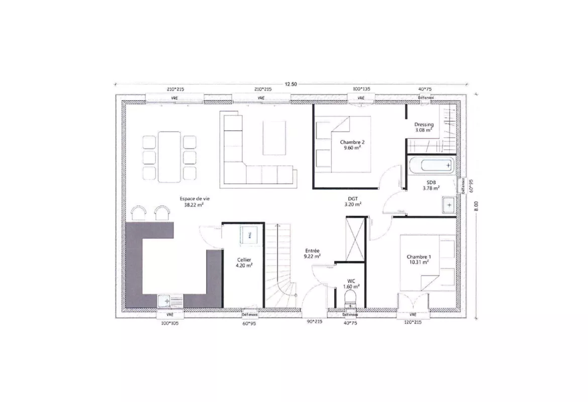 image ALIZE 1 12.50 COMBLES AMENAGES PLANCHER BOIS