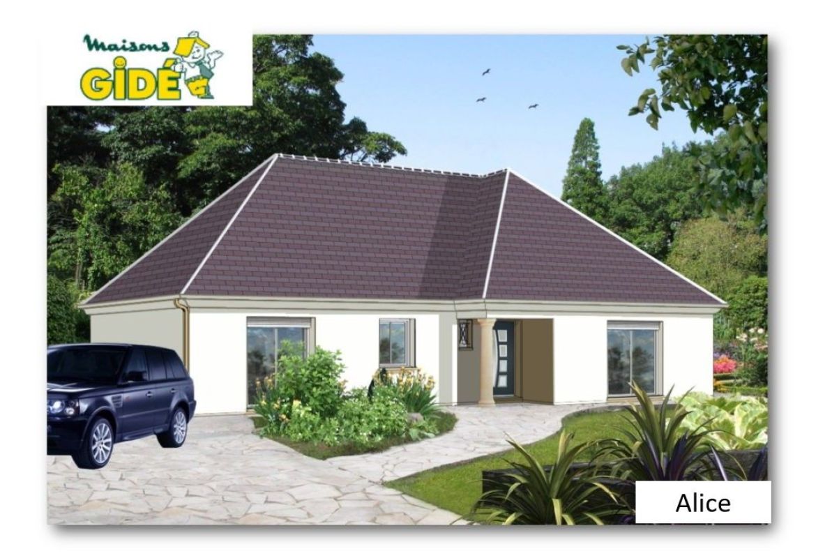 image Projet de construction d'une maison 93.73 m² avec terrain à GONDREVILLE (60)