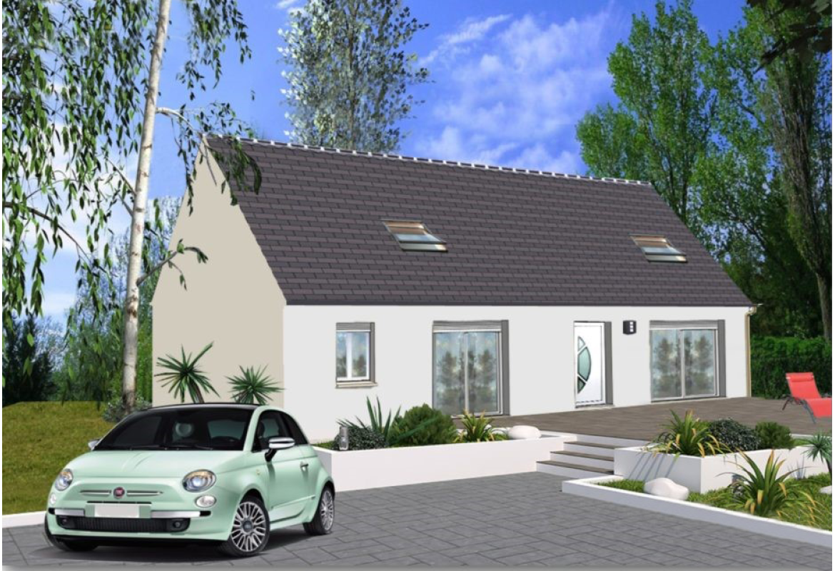 image Projet de construction d'une maison 122.7 m² avec terrain à CHAVIGNON (02)