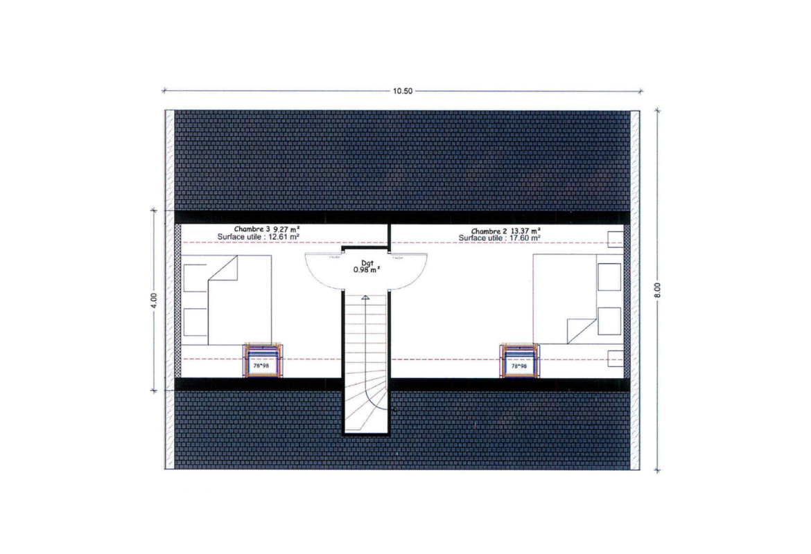 image Projet de construction d'une maison 89.37 m² avec terrain à SOISSONS (02)