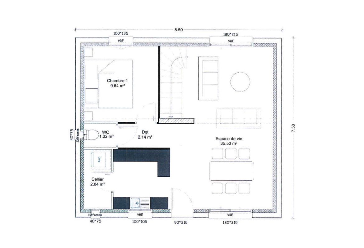 image Projet de construction d'une maison 99.8 m² avec terrain à MAY-EN-MULTIEN (77)