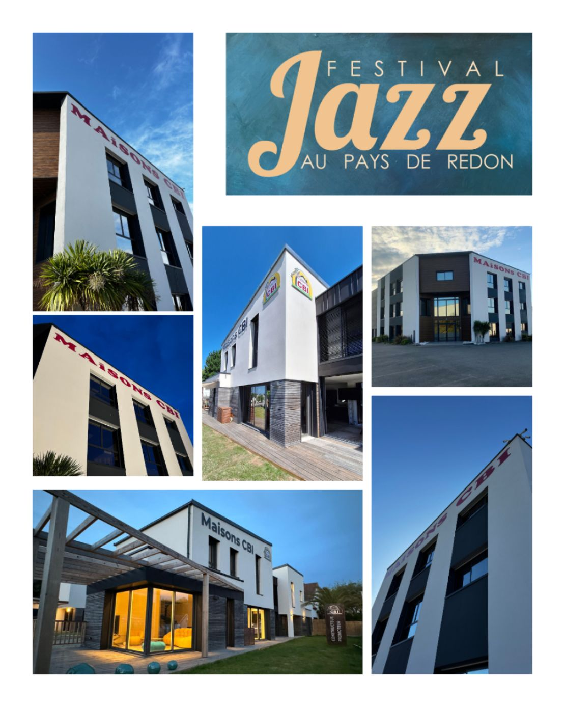 Maisons CBI, partenaire du Festival Jazz au Pays de Redon