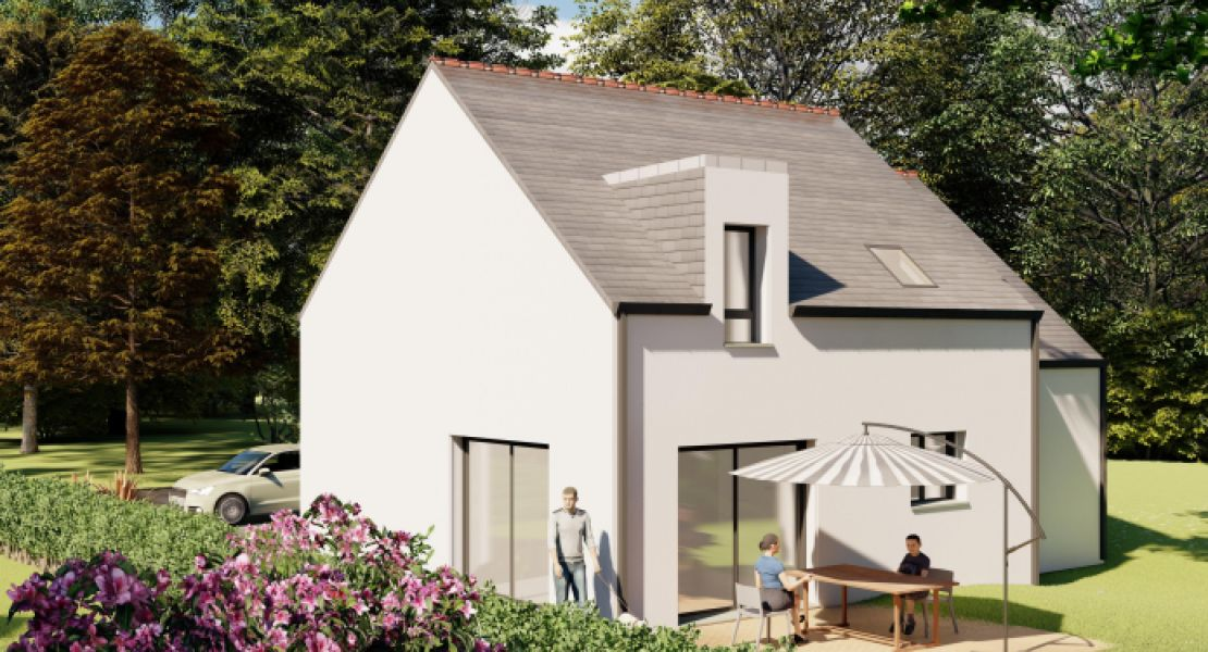 image Maison 99 m² avec terrain à BERRIC (56)