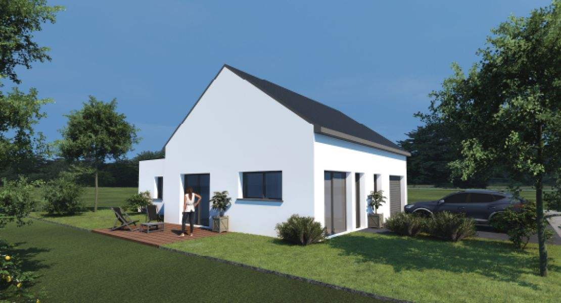 image Maison 83.4 m² avec terrain à MEUCON (56)