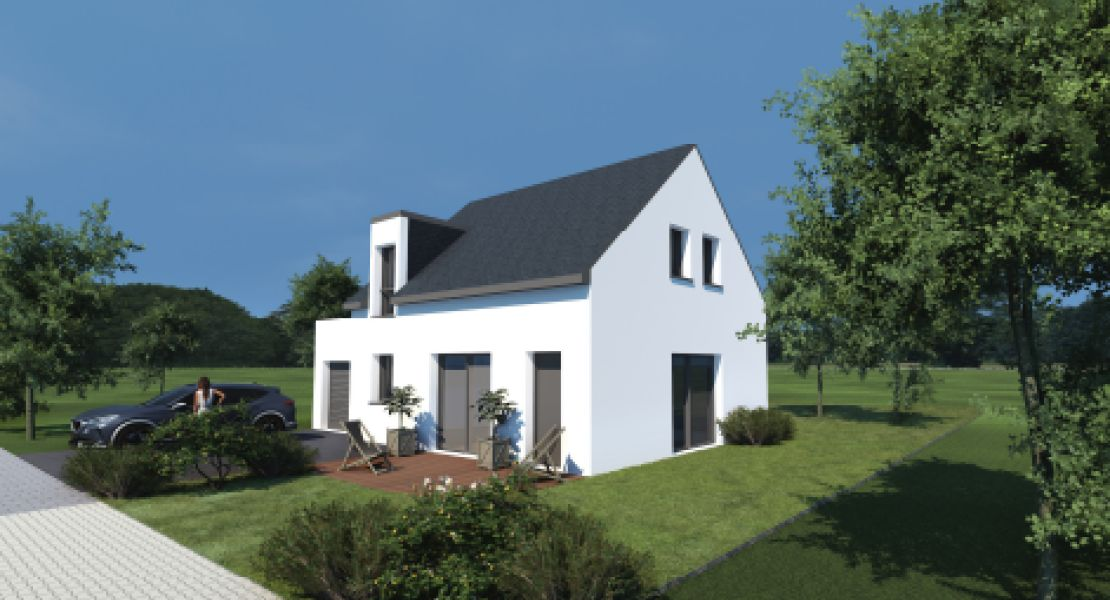 image Maison 100 m² avec terrain à ETEL (56)