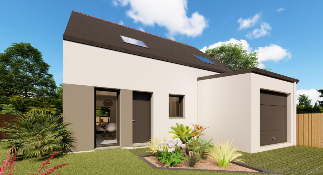 image Maison 87 m² avec terrain à LE TOUR-DU-PARC (56)