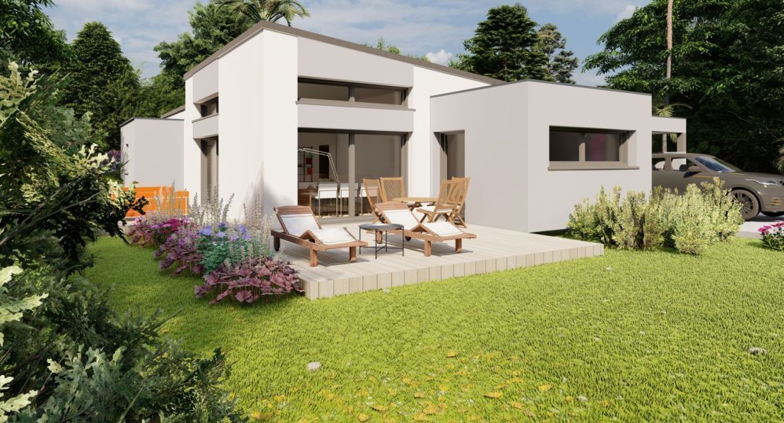 image Maison 100 m² avec terrain à LA CROIX-HELLEAN (56)