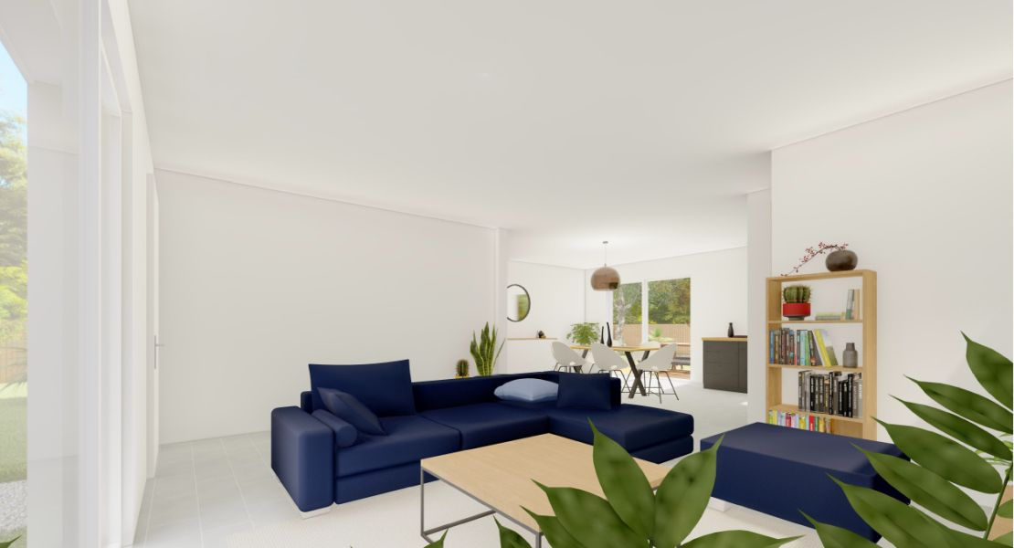 image PLAIN PIED 82.42 m² avec terrain à CLEGUER (56)