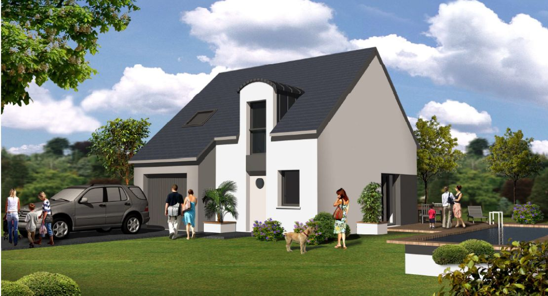 image Maison 77 m² avec terrain à LOCMINE (56)