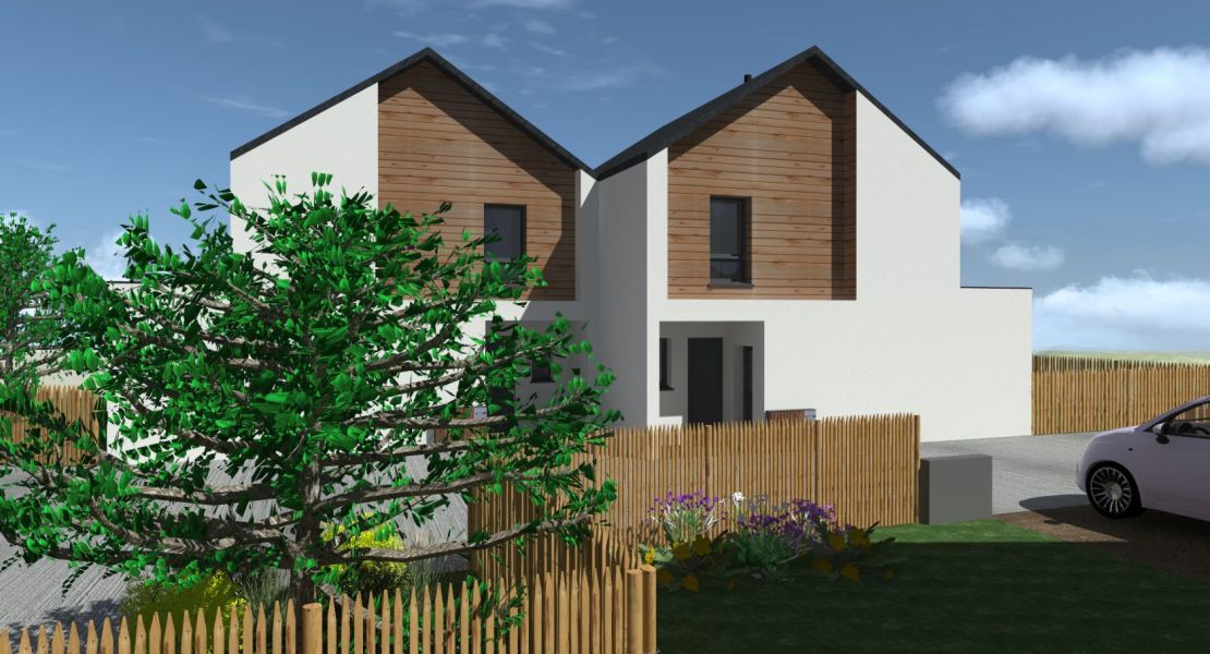 image Maison 2 ou 3 chambres neuve RE2020 quartier CERTE au calme