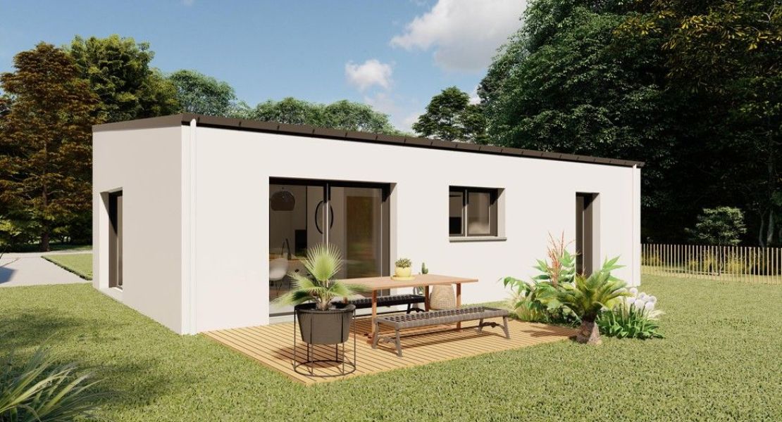 image Maison 77 m² avec terrain à BILLIERS (56)