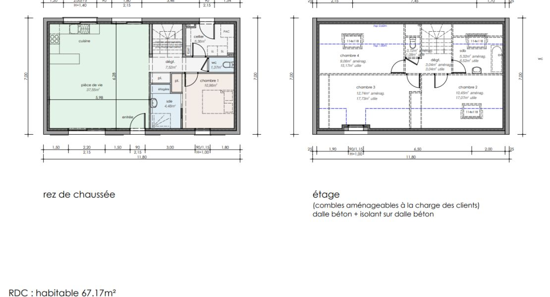 image Maison 67 m² avec terrain à GROIX (56)