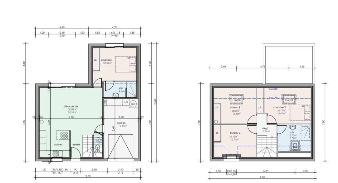 image Maison 84.6 m² avec terrain à GROIX (56)