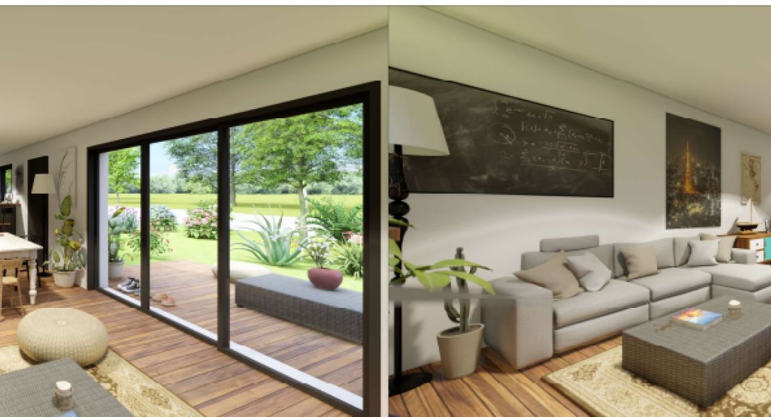 image Maison 65 m² avec terrain à SAINTE-HELENE (56)