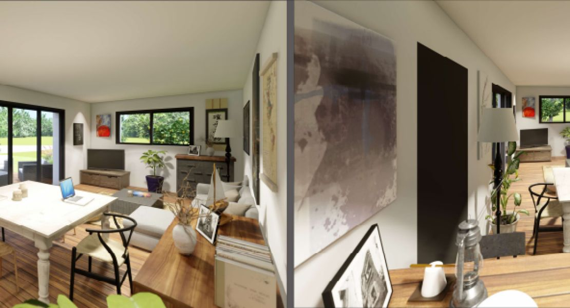 image Maison 65 m² avec terrain à SAINTE-HELENE (56)