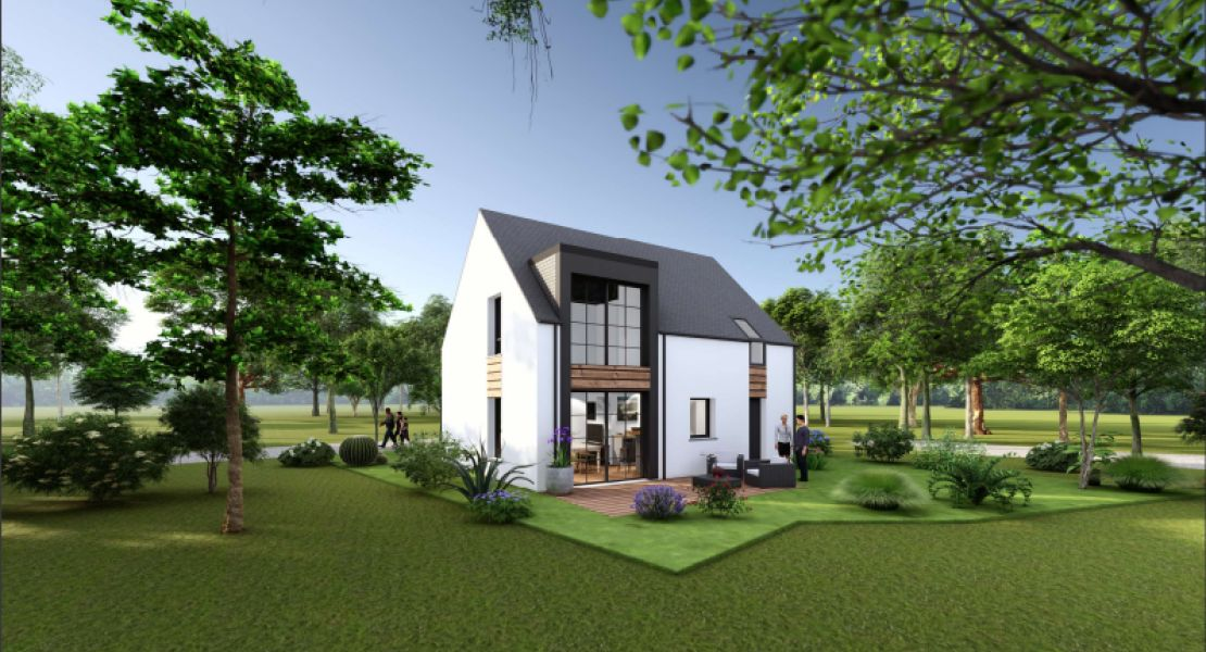 image Maison 85 m² avec terrain à PLESCOP (56)