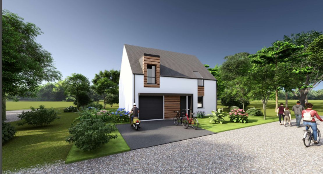 image Maison 85 m² avec terrain à PLESCOP (56)