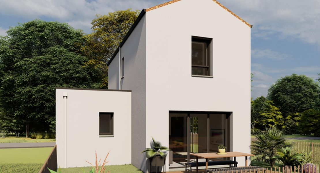 image maison basse consommation , proche commerces et plages