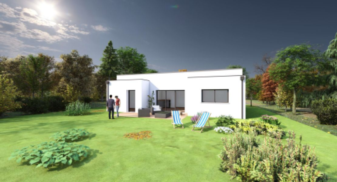 image Maison 84 m² avec terrain à LANDEVANT (56)