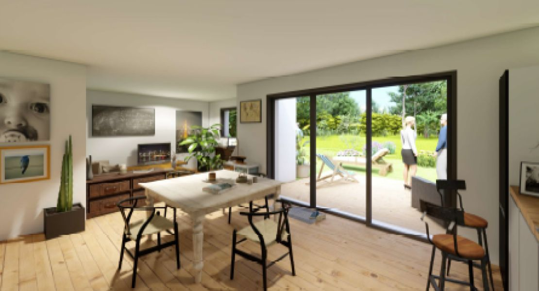 image Maison 84 m² avec terrain à LANDEVANT (56)