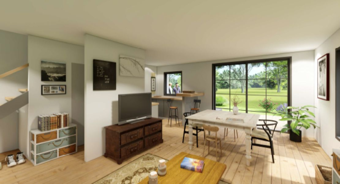image Maison 86 m² avec terrain à THEIX-NOYALO (56)