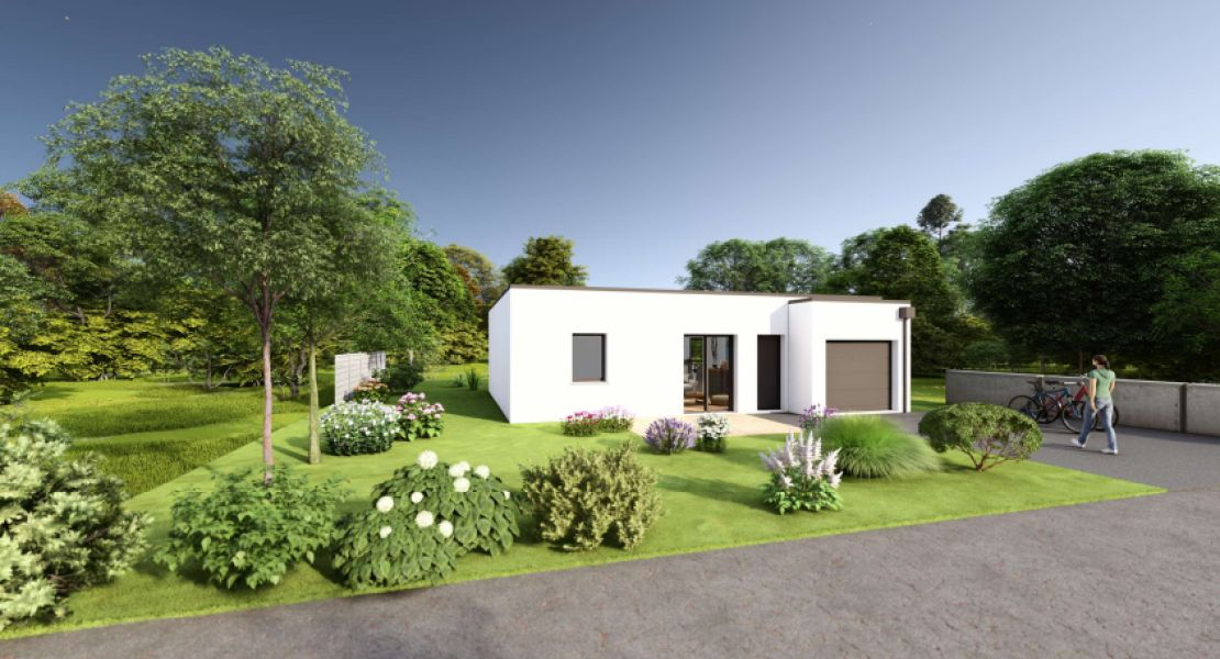 image Maison 71 m² avec terrain à MONTERBLANC (56)