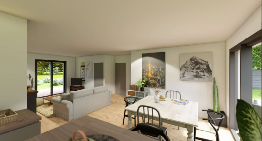 image Maison 71 m² avec terrain à MONTERBLANC (56)