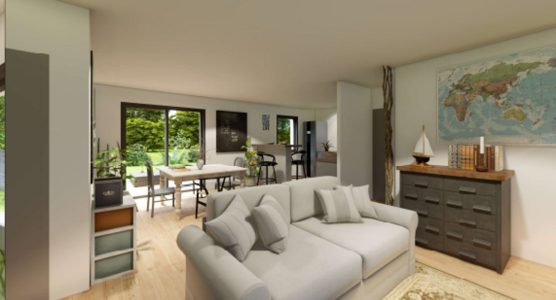 image Maison 71 m² avec terrain à MONTERBLANC (56)