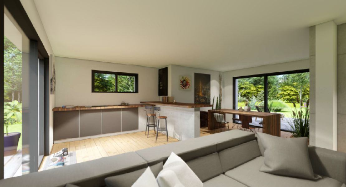 image Maison 106 m² avec terrain à ERDEVEN (56)