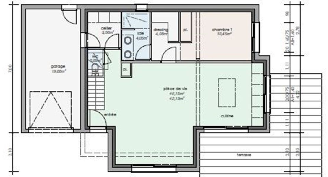image Maison 102.56 m² avec terrain à RIANTEC (56)