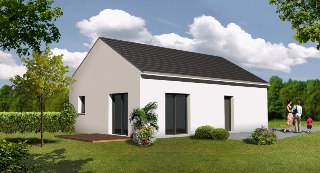 image Maison 68.92 m² avec terrain à REDON (35)