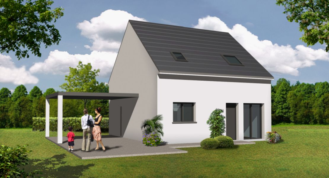 image Maison 86.36 m² avec terrain à PLUNERET (56)