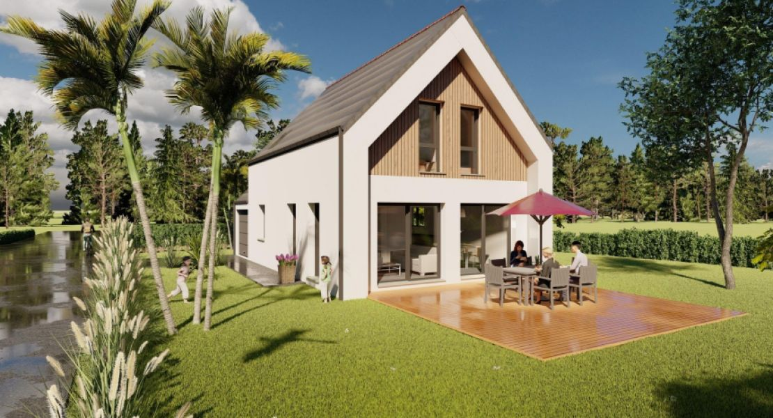 image Maison 88 m² avec terrain à BILLIERS (56)